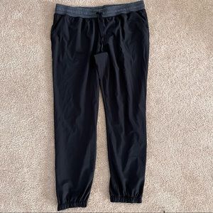 Black joggers with grey waistband size XXL by Champion